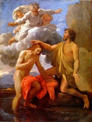 Johannes der Täufer tauft Christus